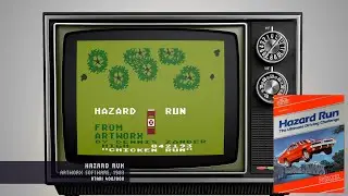 Hazard Run - Artworx Software, 1983 - Atari 400/800 (4K)