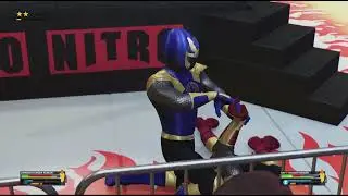 Crimson Thunder Ranger vs. Navy Thunder Ranger in Underground Match