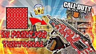 Custom Supreme Louis Vuitton Paintjob In Black Ops 4!! (Tutorial)