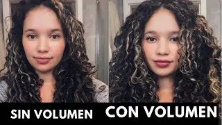 Rizos definidos: Como sacar volumen al cabello rizado y definir los rizos?