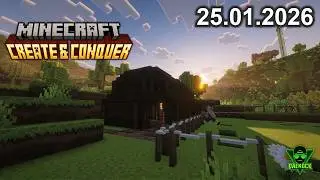 Create and Conquer 😏 [DE] &ndash; Erz-Gl&uuml;ck oder Maschinen-Chaos? #CreateAndConquer #Minecraft #Deutsch