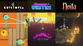3 Indie Game Reviews: Noita, Taranasus's Vecter, Krystopia: A Puzzle Journey