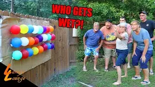 Water Dumping Darts Challenge!