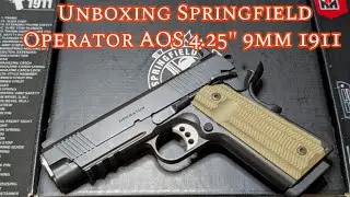 Unboxing Springfield Armory Operator AOS 9mm 1911