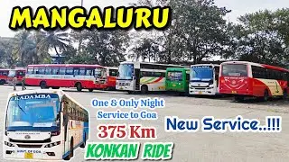 New Service - KADAMBA | MANGALURU - GOA #bus #vlog #viral#trending #goa #travel #beach#konkan#bussid