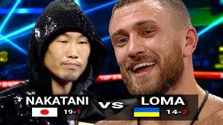 Vasyl Lomachenko (Ukraine) vs Masayoshi Nakatani (Japan) | TKO, Boxing Fight Highlights HD