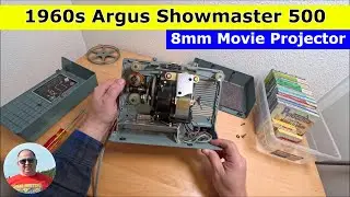 Кинопроектор Argus Showmaster 500 8 мм, как снять заднюю крышку