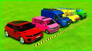 TOP 5 RANGE ROVER,  FORD TRANSKIT, VOLKSWAGEN MULTIVAN, CHEVROLET & INTERNATIONAL C70 | FS22