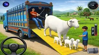 Animal Cargo Truck Driving Game 3D - Animal Transport Cargo Truck 2024 - Android Gameplay.