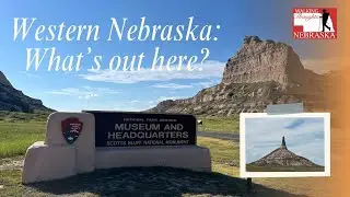 How to Spend a Day out West! Chimney Rock, Scottsbluff National Monument, & Downtown Gering, NE