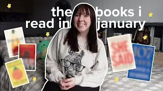 my january reading wrap up 📖✨