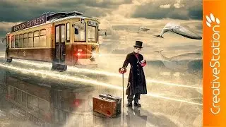 Heaven Express - Speed art (#Photoshop) | CreativeStation
