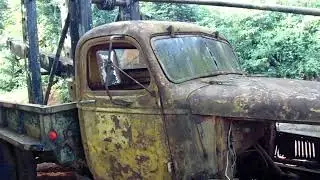 Restaura&ccedil;&atilde;o de caminh&atilde;o Chevrolet G506 truck1942,