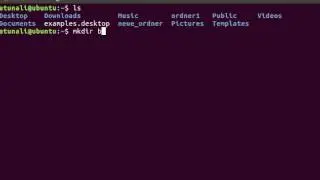 Linux Ubuntu Basics: Ordner &uuml;ber das Terminal erstellen