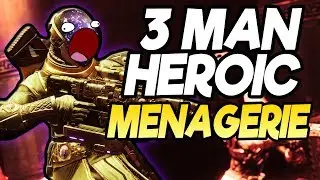 THE FUNNIEST 3 MAN HEROIC MENAGERIE! 😂 | Destiny 2 Gameplay