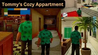 Tommy's Cozy and Luxurious apartment in the GTA Vice City The Definitive Edition. #tommyvercetti