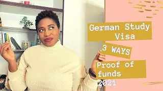 3 ways to proof funds to study in Germany in 2021