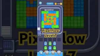 Pixel flow level 7 #walkthrough #pixelflow #pixel #gameplay ##gaming #level7