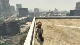 Western Reever Building Climb Stunt |GTA Online