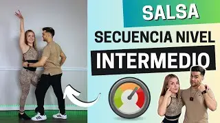 Secuencia de Salsa 💃 Nivel INTERMEDIO 🔥👀