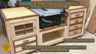 #3 COME COSTRUIRE UN MOBILE PER IL BANCO SEGA MULTIFUNZIONE  - terza parte  - fai da te-