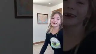 Maelee doing handstands