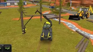 ponsse scorpionking Tree cutting | Farming simulator 16 gameplay