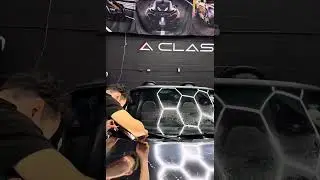 Porsche Colour Change From grey to Super Chrome Metal Silver PPF #wraps #aclasscarprotection