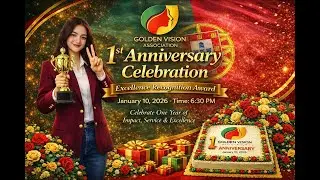 1st Anniversary Celebration of Golden Vision Association