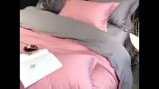 Luxury Egyptian Long-staple cotton Four-piece Bedding Set