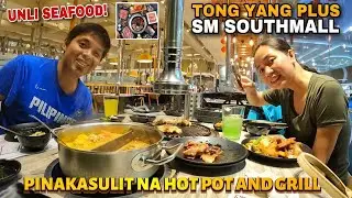 The BEST BANG for your BUCK HOTPOT and GRILL EVER ! TONG YANG PLUS SM SOUTHMALL ! SAMGYUP SHABUx2