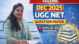 Day-4| Solve Dec 2025 UGC-NET Qsn Paper | Imp Qsn for June 2026 | PYQ UGC NET #ugcnet #ugcnet2026