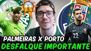 DESFALQUE IMPORTANTE PARA O CONFRONTO DE PALMEIRAS x PORTO - ABEL FERREIRA EST&Aacute; FELIZ NO PALMEIRAS?