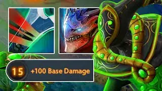 Dragon Strike Form With Free 100 DMG | Dota 2 Ability Draft