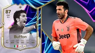 DIFICIL NO RECOMENDARLO!!! REVIEW GIANLUIGI BUFFON ICONO EN ESTE D&Iacute;A 87 SBC EN ESPA&Ntilde;OL EA FC 25 UT