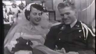 The Bride and Groom show - June 14, 1954 - My parents: Bill and Marcella Curry - Married on TV!