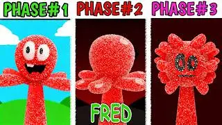 FOOD My Incredibox Sprunki OC: Fred (from Pocoyo) NEW Phase 3 Compilation #sprunki