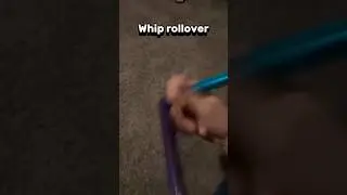Butterfly knife trick - whip rollover #balisong #butterflyknife #tutorial #shorts #knifetricks #fyp