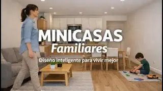 Casas pequeñas, familias reales: diseño inteligente y minimalismo práctico