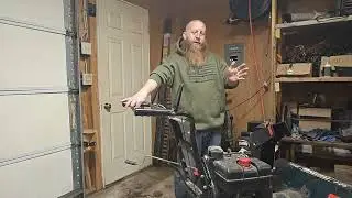 Trouble shooting Dad's snowblower
