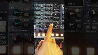 #livesound  stereo mix with matrix output