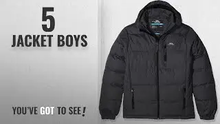 Top 10 Jacket Boys [2018]: Trespass Boys' Tuff Warm Padded Windproof Jacket