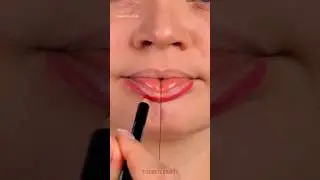 Viral Thread lipstick hack 😱😲❌☑️❓#makeuphacks #hacks #shortsvideo #viral #lipstick #shorts #makeup