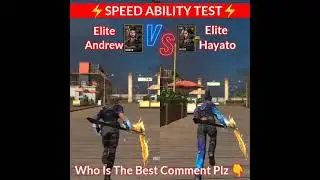 Elite Hayato VS Elite Andrew Ability Test Ff#short