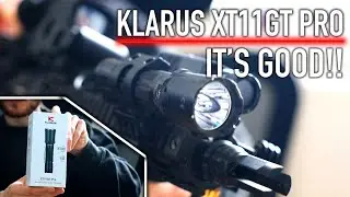 The PREFECT Flashlight for CQB Airsoft!! | KLARUS XT11GT PRO V2 |