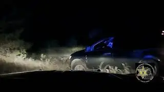 Dash camera shows Michigan deputies chase suspect through woods