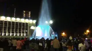 Фонтан на Театральной площади Краснодар