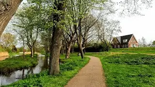 Serene Countryside Escape: A Tranquil Park Walk in the Netherlands, RAW in 4K, 2024