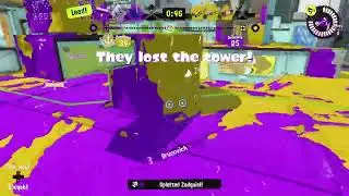 The correct way to use Reefslider in Splatoon 3.