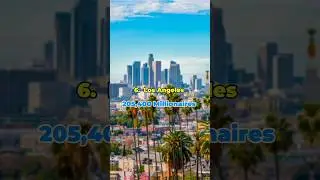 Top 10 Cities With Highest Numbers of Millionaires in the world #infozoo #facts